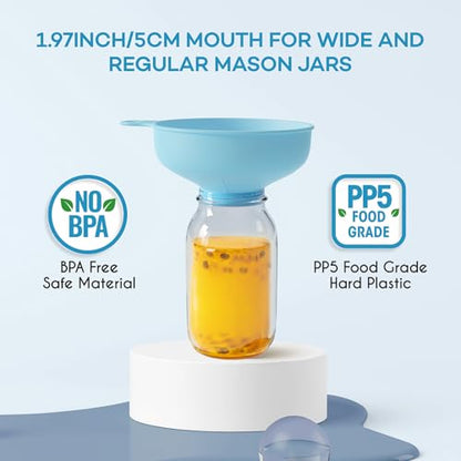 Pisol Wide Mouth Versatile Funnel for Kitchen Use for Filling Bottles