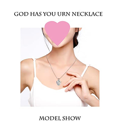 Heart Urn Necklace for Ashes Women Men Cremation Jewelry for Ashes Cremation Necklace In Memory of Loved One Grandpa Grandma Dad Mom Uncle Aunt Brother Sister Daughter Son - style: Aunt