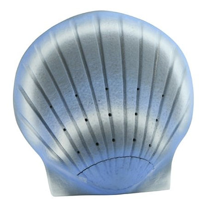 Biodegradable Shell Urn by Passages International, Aqua Blue, 16 Inches, Sea Burial Extra Large Urn for Human Ashes - color: Aqua Blue