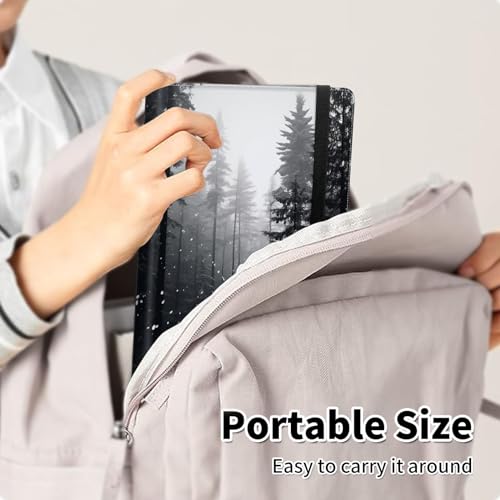 Photo Album 4x6 120 Pockets Photos with Elastic Band, Cute PU Leather Photo Books Small Mini Capacity Picture Album for Family Wedding Travel Anniversary Baby Vacation Pictures, Forest - color: Forest