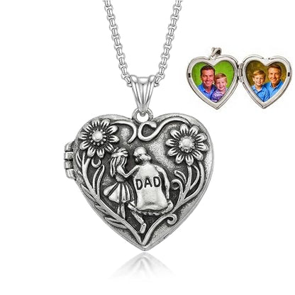 925 Sterling Silver Patron Saint Necklace Amulet Miraculous Medal Pendant Jewelry for Men Women with Friendship Talisman Travel Inspirational Gifts - color: black-N