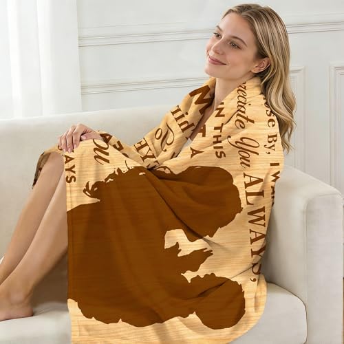 to My Mom Blanket, I Love You Mom Throw Blanket, Soft Flannel Blanket for Mother's Day, Christmas, Valentines, Birthday Gift & Bed, Couch, Living Room Use 50x60 Inch - color: Mom-3