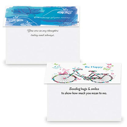 Current Friendship Thinking of You Cards with Envelopes - Assortment of 20 Greeting Cards, 10 Designs, Large 5" x 7" Thinking of You Cards for Women - style: Friendship Value Pack II