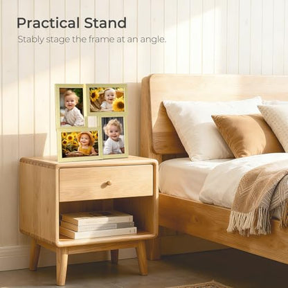 TWING 4x6 Collage Picture Frames Gold Family Multi Photo Frames Wall Decor - color: Gold