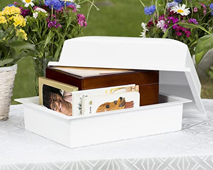 Urn Vault, Regent, Carbon - color: Carbon with Nameplate, size: Medium