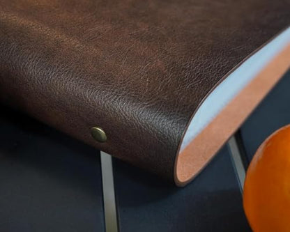 Photo Album 4x6 200 Pockets, Genuine Leather Photo Albums 200 Photos with Writing Space 30 Writing Paper, Family Wedding Travel Kids Graduation Ultrasound Baby Picture Album Scrapbook, Mother Gifts - color: Brown-Rose, size: 200 Photos