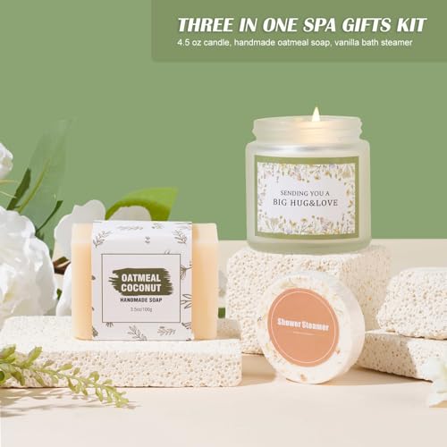 Get Well Gifts Baskets for Women Self Care Gifts, Birthday,Spa Care Package After Surgery Inspirational Thinking of You Sympathy Gift, Feel Better Encouragement Gift for Women Friends Mom w/ Blanket