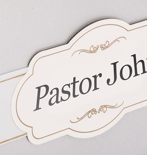 Merry Expressions Personalized Custom Printed Label (Without Box) - Gold or Silver Foil - Made Graduation & Wedding Card Box Comes Adhesive Strips on the Back - color: Personalized Label Only