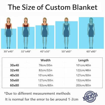 D-Story Personalized Blanket with 10 Photos Custom Blanket for Adults Kids Birthday Xmas for Dad Mom Son Daughter Family Picture Throw Blanket - color: A-10 Photos Design