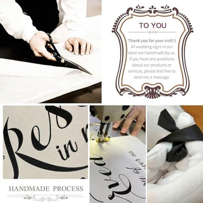Wedding Memorial Sign in Memory of Parents Celebrating from Heaven Ceremony Seat Banner Father of The Groom - style: Father of the Groom