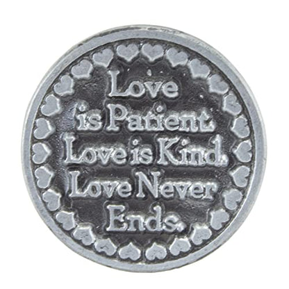 Cathedral Art (Abbey & CA Gift) True Love Waits Pocket Token, 1-Inch - style: True Love