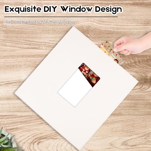 Extra Large Capacity 4x6 Photo Album, Holds 1000 Photos, Beige - color: Beige