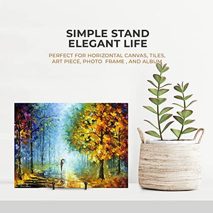 TR-LIFE 3 Pack 6 Inch Display Stands - Holder Stand for Picture, Decorative Plate, Platter, Plaque, Book, Photo Easel - size: 6 Inch