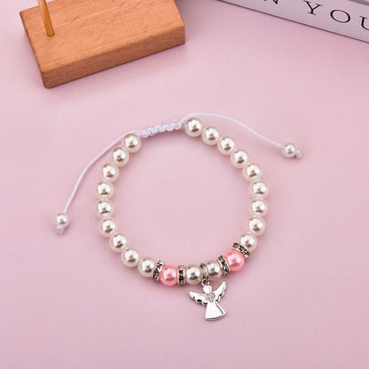 ShiQiao Spl Memorial Sympathy Gifts Bracelets for Loss of Mom Dad Remembrance Bereavement Gifts for Women Inspirational Angel Bracelet