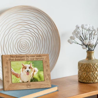 Memorial Picture Frame 4x6, Pet Memorial Frame, Wooden Photo Frame with Wooden Stand, Gifts for Pet Lovers, Home Office Tabletop Display Decorations - A13 - style: Pet Memorial
