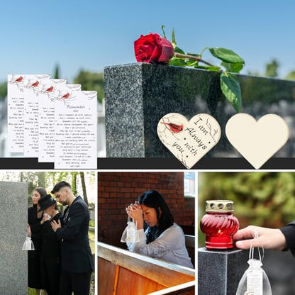 100 Sets Funeral Favors for Guests, Celebration of Life Decorations - size: 100PCS