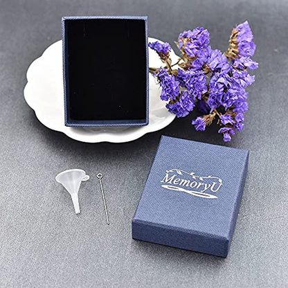 Customize Pet Cremation Keyring for Ashes Dog Cat Paw Print Keychain for Ashes Holder Pet Urn Keyring - color: Black