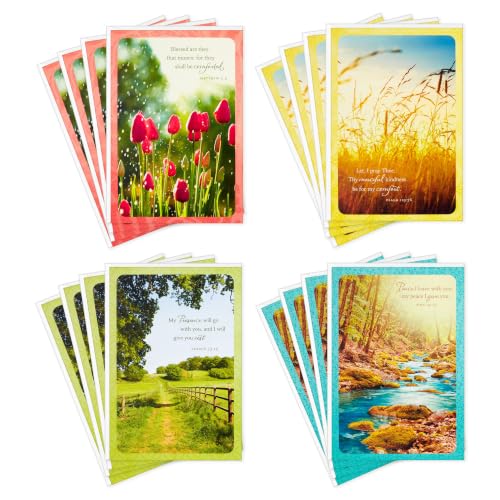 Hallmark DaySpring Religious Sympathy Cards, 16-Pack (Christian Prayers) - color: Sympathy Cards
