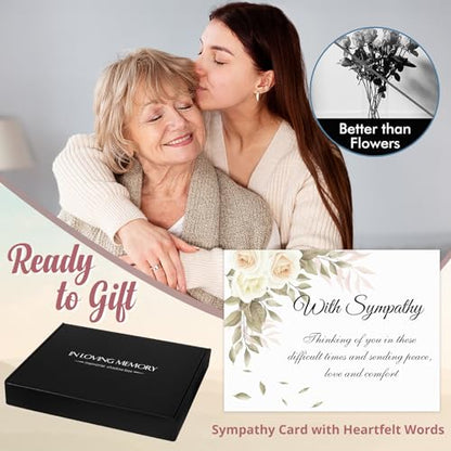 Memorial Gifts LED Shadow Box 4x6 Picture Frame Sympathy for Loss of Mom | Bereavement Gifts Ideas in Memory of Loved One for Loss of Mother Grandma Condolences Remembrance Grief Funeral - size: Mom Memorial