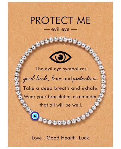 Bracelets for Women, Animal Evil Eye Bracelets, Birthday Graduation Christmas Gifts for Friends Sisters Mom Daughter - style: Evil Eye