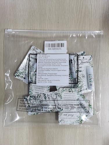 30 Pack Sage Green Baby Shower Games Prizes Party Gifts Bulk Lip Balms Favors for Winners Adults Guests Gender Reveal Favors Decorations Baby Shower Souvenirs Gift Bags Stuffers - style: Sage Green