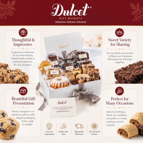 Food Gift Baskets, Get Well, Wedding/Anniversary, Birthday Gift Basket for Women, Men, Friends, Him, Her, and Moms, Dad Food Gifts by Dulcet Gift Baskets - color: Get Well