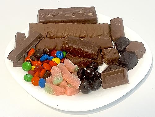 Gourmet Chocolate Gift Basket, Customizable for Business Client Thank You Sympathy Birthday Gifts (38 Piece)