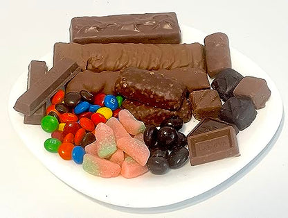 Gourmet Chocolate Gift Basket, Customizable for Business Client Thank You Sympathy Birthday Gifts (38 Piece)
