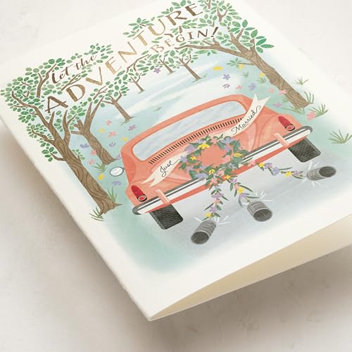 Minted | Wedding & Bridal Shower Card, 5x7 w/Envelope | Lovers' Lane - color: Lovers' Lane