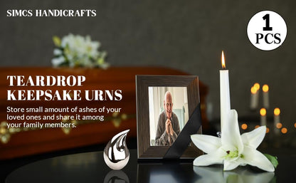 Small Urns for Human Ashes Keepsake Adult Male Female, Mini Cremation Urns - color: Silver, size: 1 Pcs Small