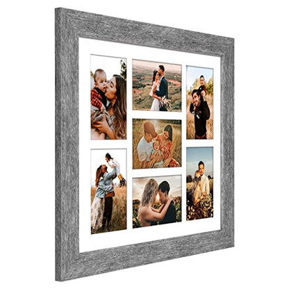 13.5x15.5 Collage Frame, 7 Open 4x6 Photo Frame Collage for Wall - color: Grey, size: 13.5x15.5 - (7 open4x6)