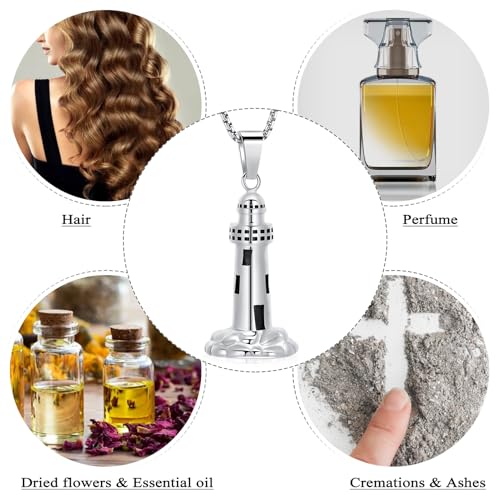 Oinsi Music Note Stainless Steel Cremation Locket Hold Ashes Keepsake Memorial Urn Necklace For Women
