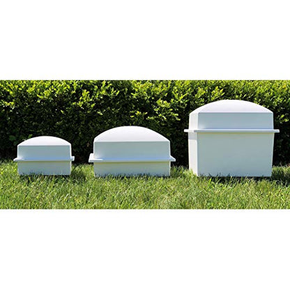 Urn Vault, Regent, Carbon - color: Carbon with Nameplate, size: Medium