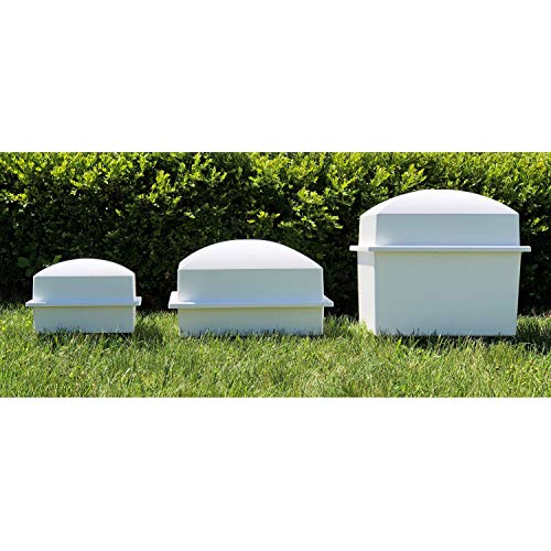 Urn Vault, Regent, Granite Grey with Nameplate - color: Granite Grey with Nameplate, size: Medium