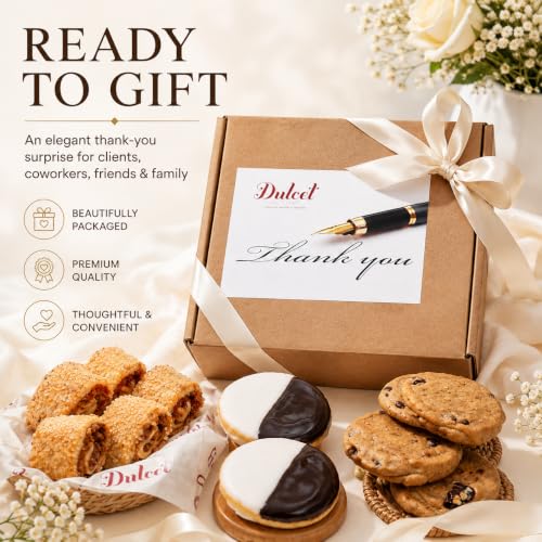Thank You Gift Basket, Gourmet Food Gifts Baskets, Thank You Gift Baskets For Women, Men, Friends, Family, and Clients by Dulcet Gift Baskets - color: Thank You Gift