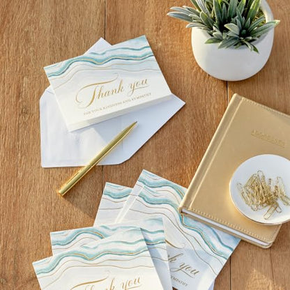 Hallmark Funeral Thank You Cards, 20-Pack (Kindness and Sympathy)