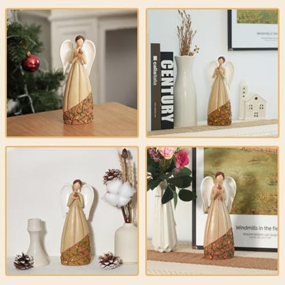 Homemory Angel Cardinal Bird Statue Decor Memory Healing Gift Figurines Collectible Guardian for Home Office Wedding Living Room Centerpiece Decoration Women Mom Grandma Friends (Bird)