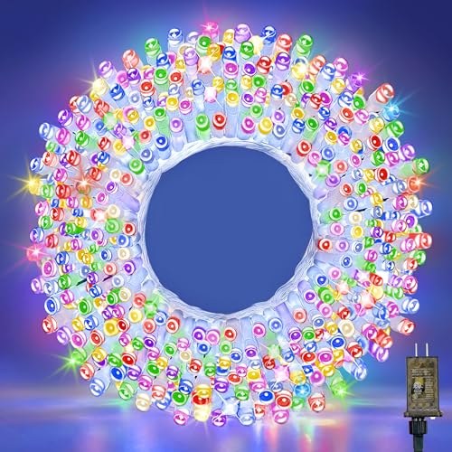 100FT Multicolor Fairy Lights, Connectable Christmas String Lights - color: Multicolor, size: 100FT