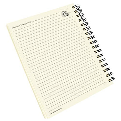 Write it Down series by Journals Unlimited, Guided Journal, Hiking, A Hiker's Journal, Full-size 7.5"x 9", Kraft Hard Cover, Made in USA
