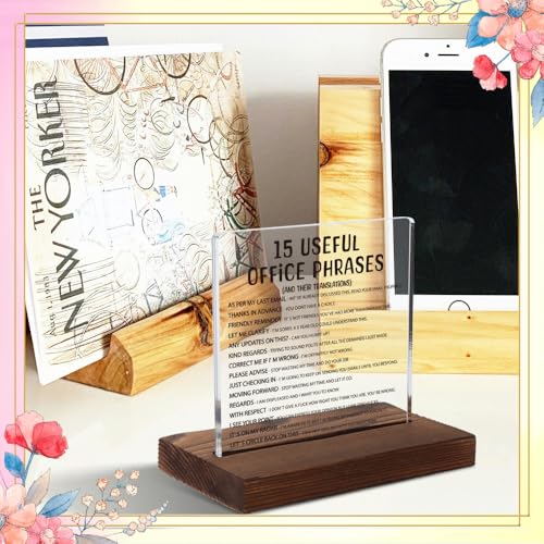 Silly Office Gifts for Women, Humorous Office Gifts for Coworkers, Managers, Sarcastic Office Gift for Coworkers, Managers,Modern Acrylic Desk Plaque, 10 x 10 x 1.5 cm,XXD63 - style: Coworkers1