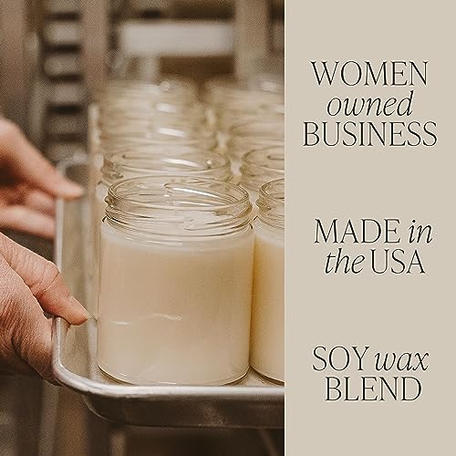 Sweet Water Decor Self Care Non Toxic Soy Candle - Candles for Home or Gifts - 100% Cotton Wick & Spa Scented Soy Wax Candles with 40 Hour Burn Time - 9oz Clear Jar - Made in the USA - style: Self Care