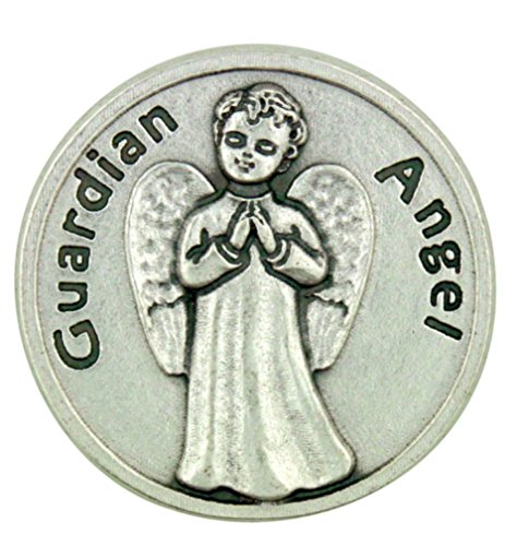Remember That We are Well Protected Guardian Angel Pocket Token with Prayer