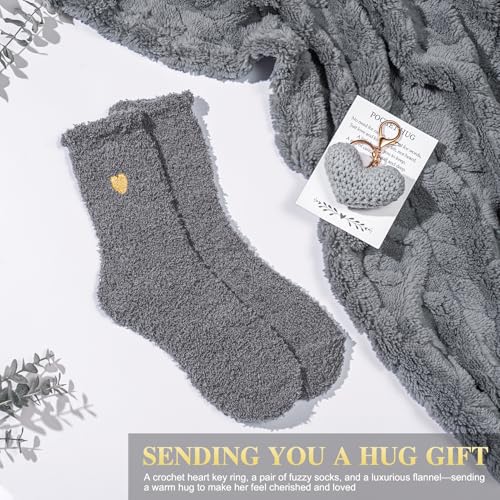 Get Well Gifts for Women Self Care Gifts Basket - Relaxing Spa Care Package After Surgery Mothers Day gifts - Feel Better Sympathy Mothersday Birthday Gift for Her Mom Sister Friend Wife (Gray) - color: Gray