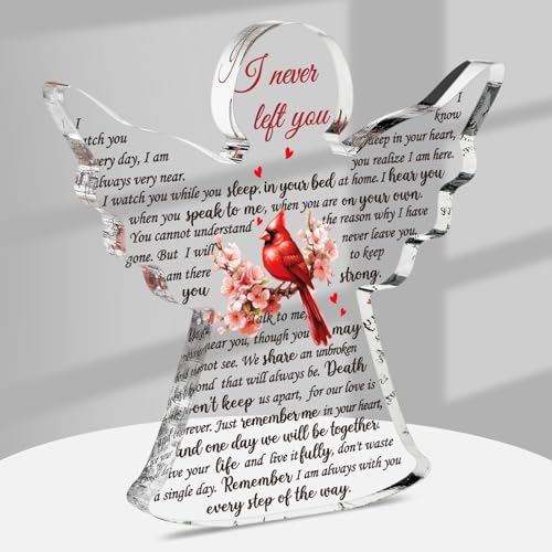 Jetec Sympathy Bereavement Gift in Memory of Loved One,Vivid Cardinal - style: Vivid Cardinal