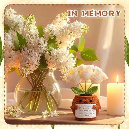 Sympathy Gift Loss of Loved One,White Lily of the Valley,Those We Love - color: White Lily of the Valley, style: Those We Love