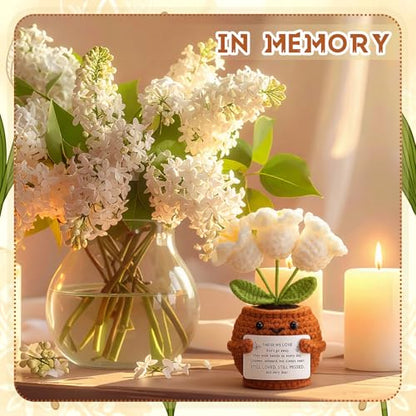 Sympathy Gift Loss of Loved One,White Lily of the Valley,Those We Love - color: White Lily of the Valley, style: Those We Love