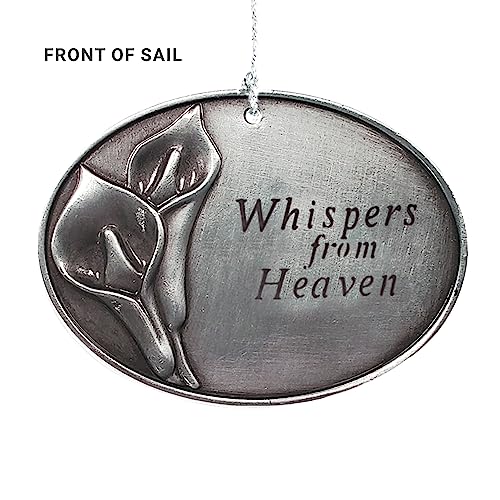 Let's Make Memories Personalized Whispers from Heaven Keepsake Wind Chime - Sympathy - 14" H - style: Whispers from Heaven