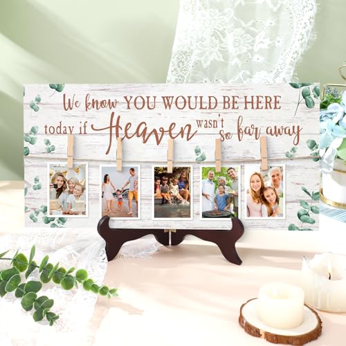 RattanView Wood Memory Sign 16 x 8 Inch in Loving Memory, Eucalyptus 4 - style: Eucalyptus 4