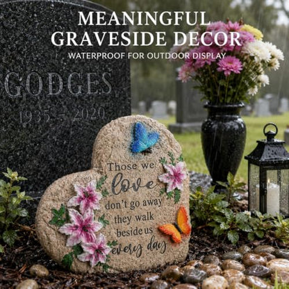 Jetec 10 Inch Memorial Garden Stepping Stone Sympathy Gift Loved One Loss - size: 10 Inch