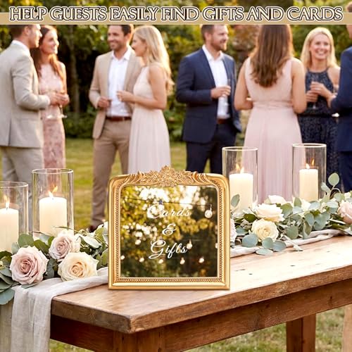 Bucherry Elegant Wedding Cards & Gifts Sign - style: Cards & Gifts